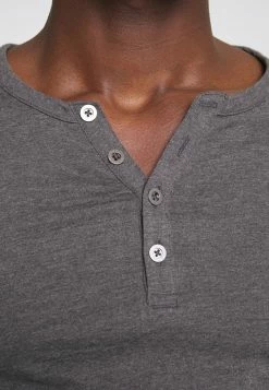 Pier One Hombre Camiseta De Manga Larga - Dark Grey Melange -PIER ONE Ventas 9fa0bd08b6f44f73b85559e4ea2fd5b9