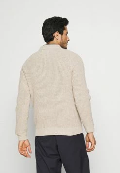Pier One Hombre CHUNKY MOCKNECK JUMPER - Jersey De Punto - Mottled Beige -PIER ONE Ventas 9fbb9ce1118e4840b8fdefe9e4cc2cc1