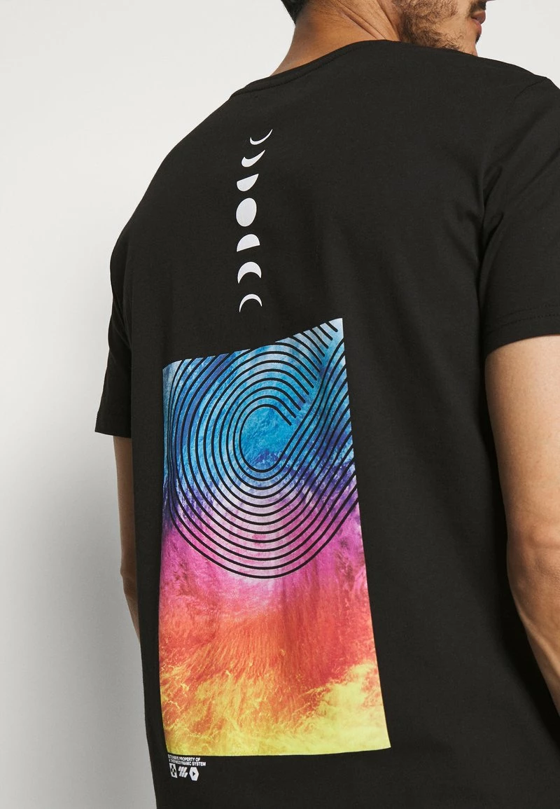 Pier One Camiseta Estampada - Black, Hombre 8 Pier One Camiseta Estampada - Black, Hombre - Imagen 6