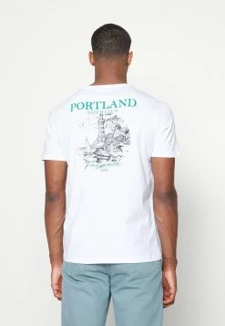 Pier One Hombre GRAPHIC T-SHIRT - Camiseta Estampada - White -PIER ONE Ventas a058522e6b3a434d8d03089da323dad2