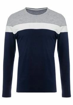 Pier One Camiseta De Manga Larga - Grey/dark Blue, Hombre -PIER ONE Ventas a0f0a086b0f348dab84e2d01c20e90f6