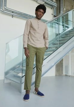 Pier One Hombre Pantalones Cargo - Olive