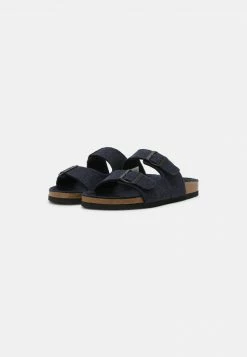 Pier One UNISEX - Sandalias Planas - Dark Blue, Unisexo -PIER ONE Ventas a3d7135e14bf4e36b876cb218cb76582