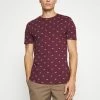 Pier One Hombre Camiseta Estampada - Bordeaux -PIER ONE Ventas a616fbdfd4da4922a9f3f77bb71d9a16