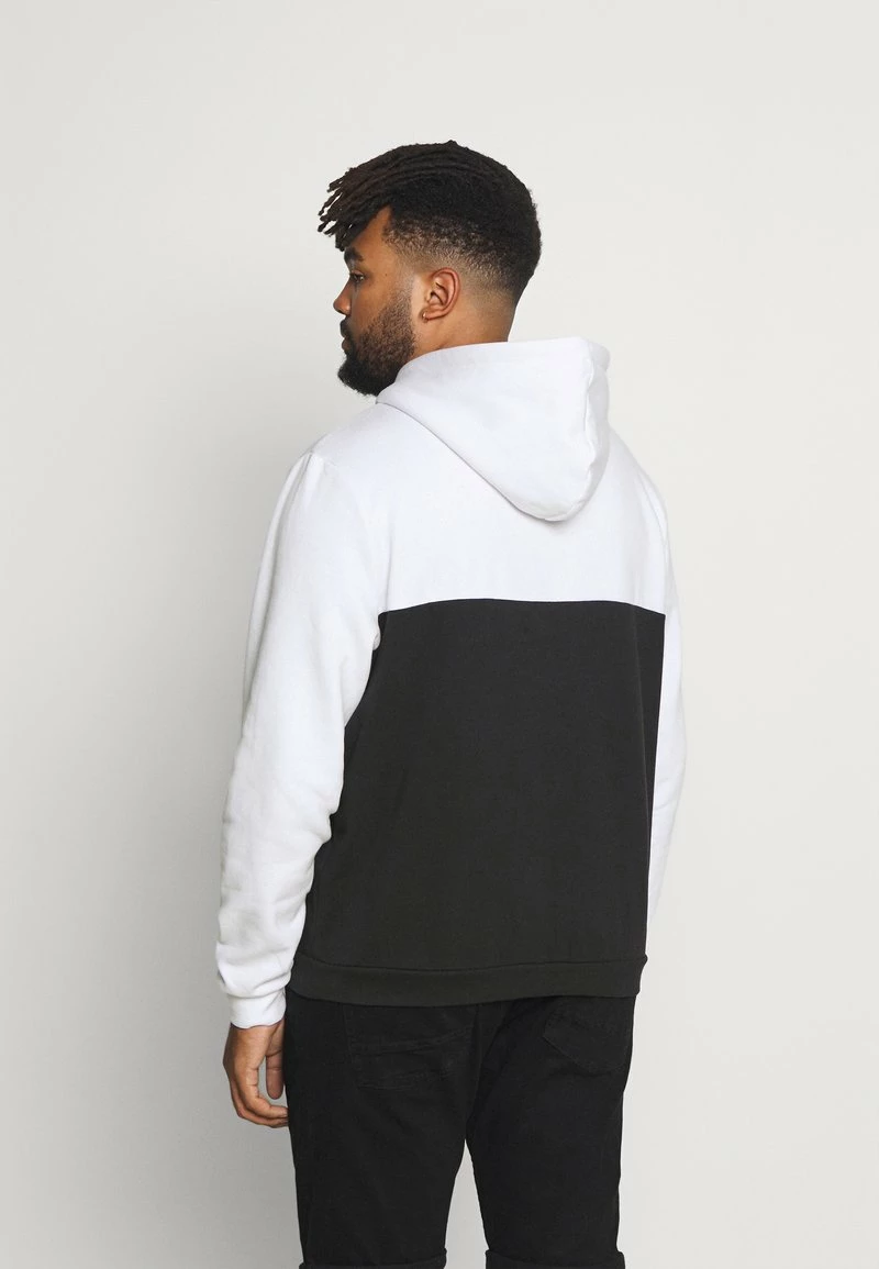 Pier One Hombre Jersey Con Capucha - Black- White 5 Pier One Hombre Jersey Con Capucha - Black- White - Imagen 3