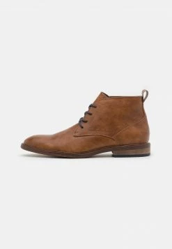 Pier One Botines Con Cordones - Brown, Hombre