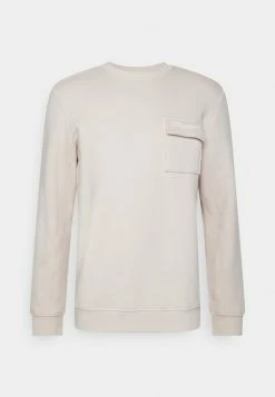 Pier One Hombre UNITED UTILITY CREW - Sudadera - Stone -PIER ONE Ventas a80eb786c378485aa49c1b2a946a60c7