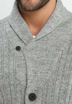 Pier One Chaqueta De Punto - Mottled Dark Grey, Hombre -PIER ONE Ventas a81bf8b9d0cc4071ae6e5334e2ae0b0e