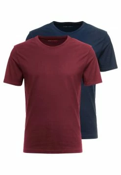 Pier One Hombre 2 PACK - Camiseta Básica - Bordeaux -PIER ONE Ventas a990708a965045f09ae4d28cffe4d0b2