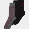 Pier One Hombre VALENTINES SOCK 3 PACK - Calcetines - Black/red/mottled Grey 2 Pier One Hombre VALENTINES SOCK 3 PACK - Calcetines - Black/red/mottled Grey -PIER ONE Ventas a9b6d7937a314a60bd8f6bbefda4ced3