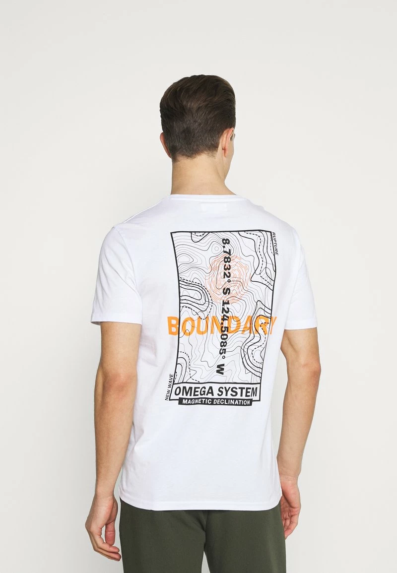 Pier One Hombre Camiseta Estampada - White 5 Pier One Hombre Camiseta Estampada - White - Imagen 3