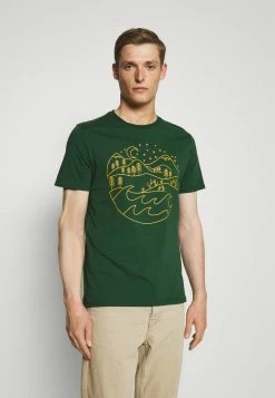 Pier One Hombre Camiseta Estampada - Dark Green