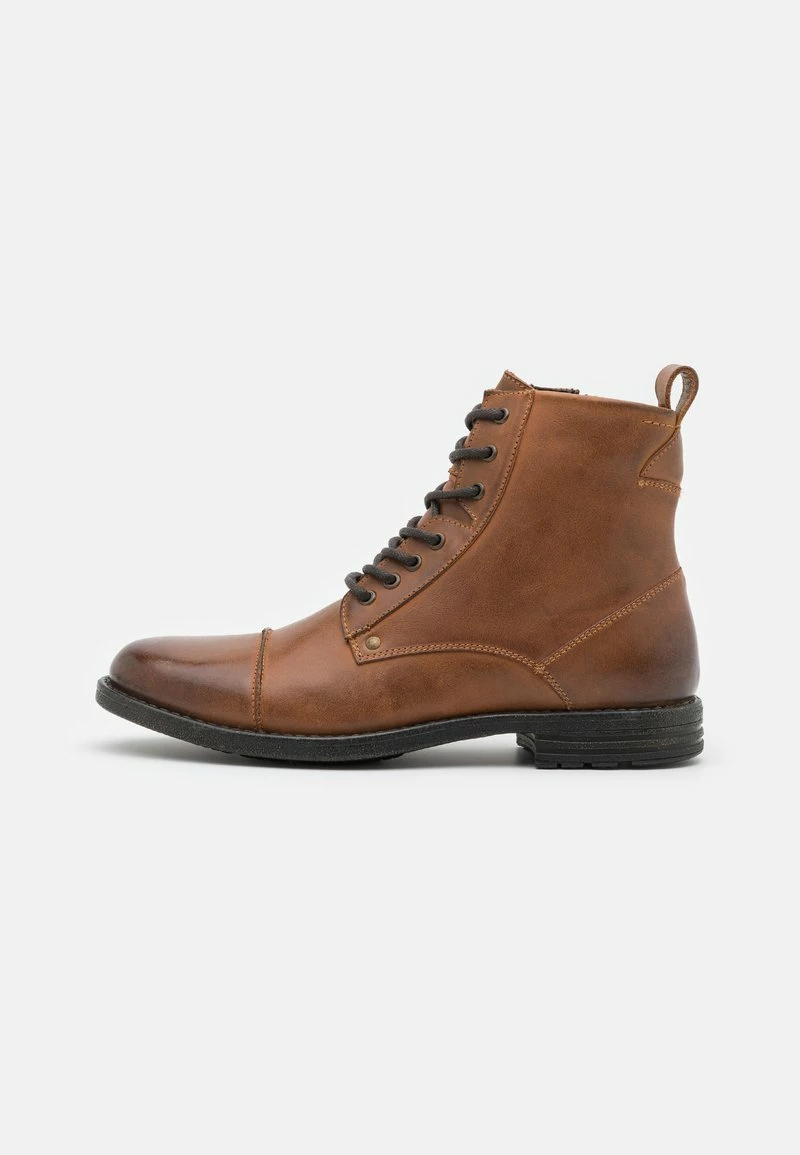 Pier One Hombre LEATHER - Botines Con Cordones - Brown 3 Pier One Hombre LEATHER - Botines Con Cordones - Brown