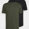 Pier One Hombre 2 PACK - Camiseta Básica - Black/khaki 1 Pier One Hombre 2 PACK - Camiseta Básica - Black/khaki -PIER ONE Ventas ac0245125dba404782f5df23669d234c