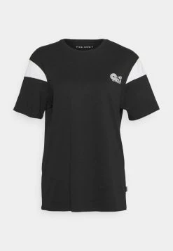 Pier One Hombre SLEEVE BLOCK NEW - Camiseta Estampada - Black/white -PIER ONE Ventas ad84bf0276aa41ef8acb6fdee7afb0e7