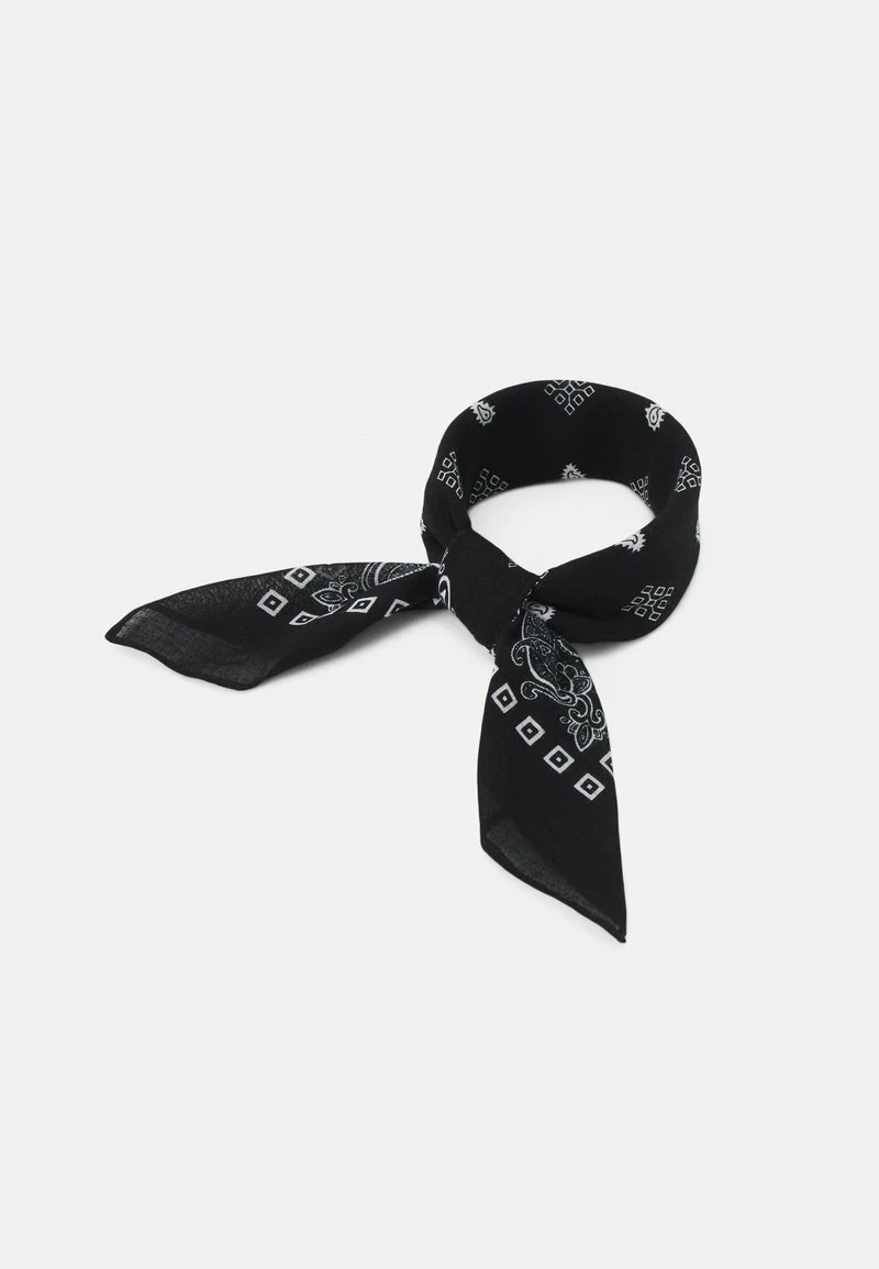 Pier One BANDANA UNISEX - Pañuelo - Black, Unisexo 3 Pier One BANDANA UNISEX - Pañuelo - Black, Unisexo