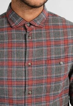 Pier One Hombre Camisa - Grey/coral -PIER ONE Ventas aec58b86fdd04742b8391be56b121545