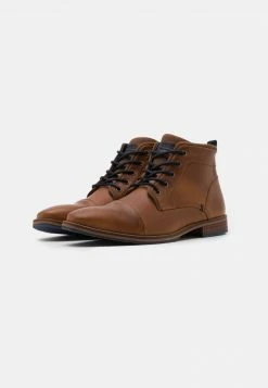 Pier One Hombre Botines Con Cordones - Cognac -PIER ONE Ventas af131991e18c47f69f8553233d6ba26d