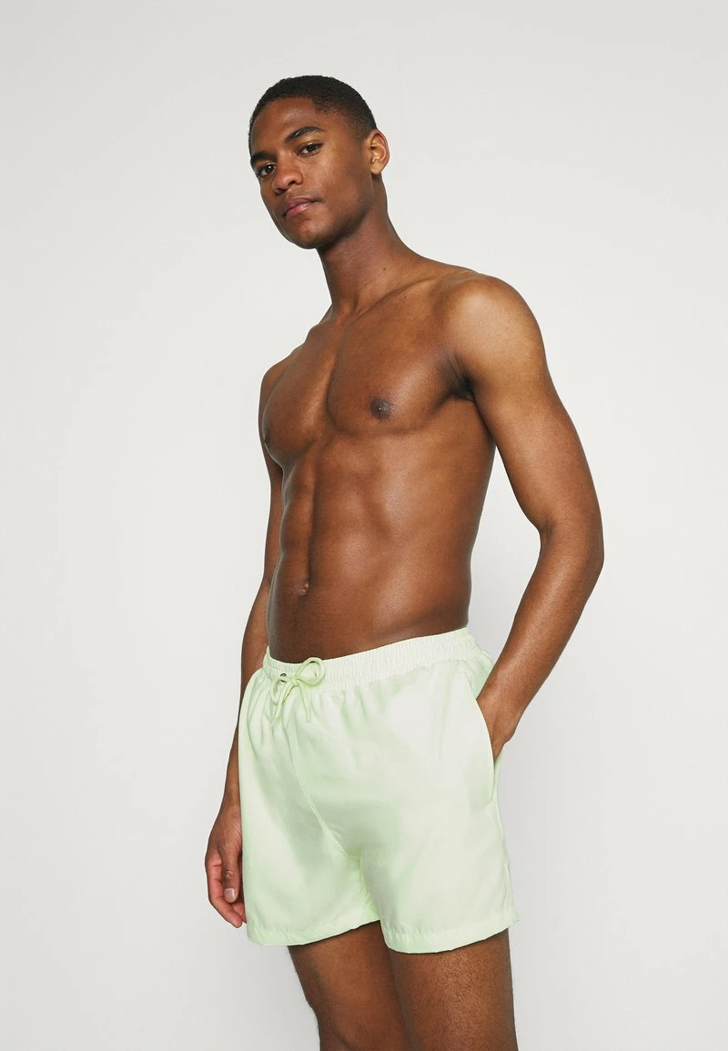 Pier One Hombre PEACHY SOFT BEACH SHORTS - Bañador - Light Green 3 Pier One Hombre PEACHY SOFT BEACH SHORTS - Bañador - Light Green