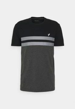 Pier One Hombre Camiseta Estampada - Black/grey -PIER ONE Ventas b0c8c2e9cb334f16a5db4dd15b968f85