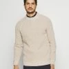 Pier One Hombre CHUNKY MOCKNECK JUMPER - Jersey De Punto - Mottled Beige -PIER ONE Ventas b12fd33339ff43f3a831b33e637d8aad