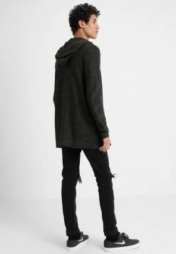 Pier One Chaqueta De Punto - Black/olive, Hombre -PIER ONE Ventas b1c42fa61d4b4b0ab71ca3de14a4aa30