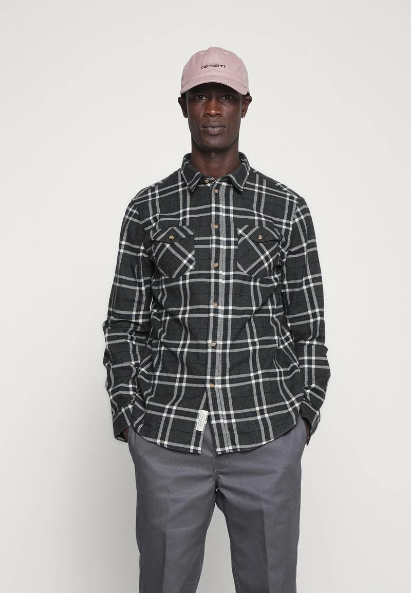 Pier One Hombre Camisa - Mottled Dark Grey 7 Pier One Hombre Camisa - Mottled Dark Grey - Imagen 5