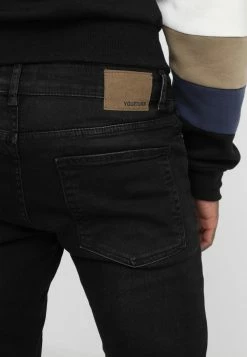 Pier One Vaqueros Pitillo - Black Denim, Hombre -PIER ONE Ventas b3146ddab7e14e6399049422f40ddafe