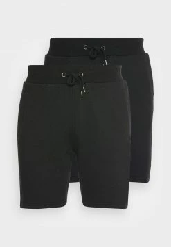 Pier One 2 PACK - Shorts - Black, Hombre -PIER ONE Ventas b365d4ee255148078cac809a78f1a1a1