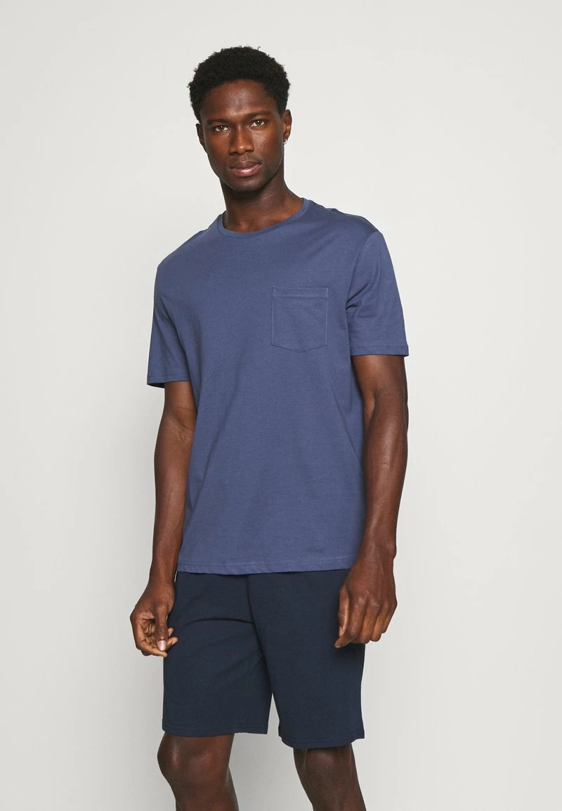 Pier One Hombre Pijama - Blue/dark Blue 3 Pier One Hombre Pijama - Blue/dark Blue