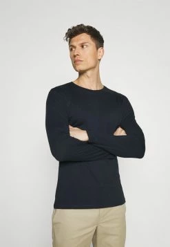 Pier One Hombre 2 PACK - Camiseta De Manga Larga - Dark Blue/mottled Grey -PIER ONE Ventas b420109f082c43d2a24914f5e6ed3c25