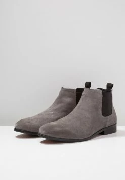 Pier One Hombre LEATHER - Botines - Dark Gray -PIER ONE Ventas b5034055d7244b5dacdae43d72534993