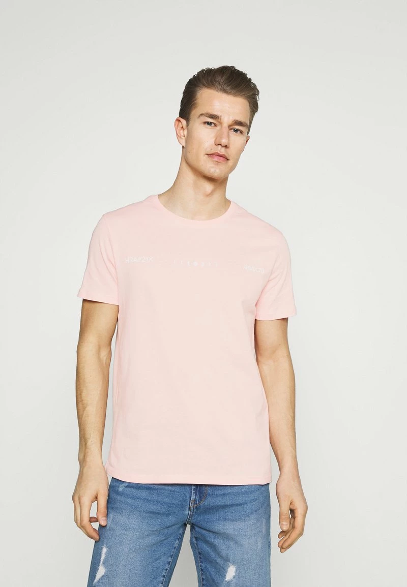Pier One Hombre Camiseta Estampada - Pink 3 Pier One Hombre Camiseta Estampada - Pink