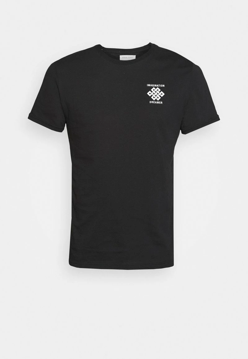 Pier One Hombre Camiseta Estampada - Black 7 Pier One Hombre Camiseta Estampada - Black - Imagen 5