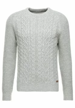 Pier One Hombre Jersey De Punto - Mottled Grey -PIER ONE Ventas b605414dcbea4946b762c96de1952354