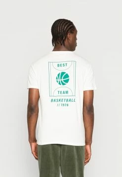 Pier One Hombre Camiseta Estampada - Off White