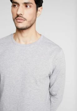 Pier One Hombre Camiseta De Manga Larga - Mottled Grey -PIER ONE Ventas b6c7ae9ca5d84f0ca28a16d49e9d7d29