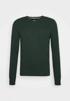Pier One Hombre Jersey De Punto - Mottled Dark Green
