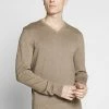 Pier One Hombre Jersey De Punto - Mottled Beige -PIER ONE Ventas b87327700a284e3f9eeedc6281b3cb78