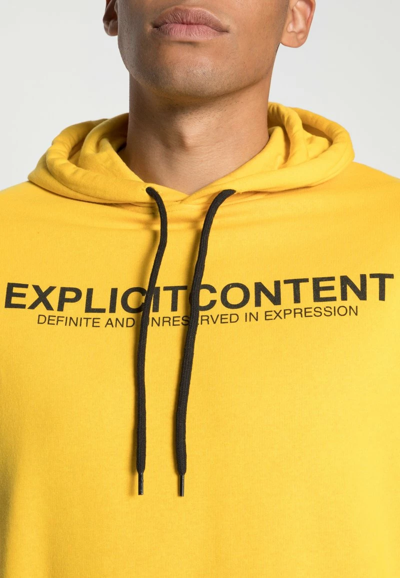 Pier One Unisexo Jersey Con Capucha - Yellow 7 Pier One Unisexo Jersey Con Capucha - Yellow - Imagen 5