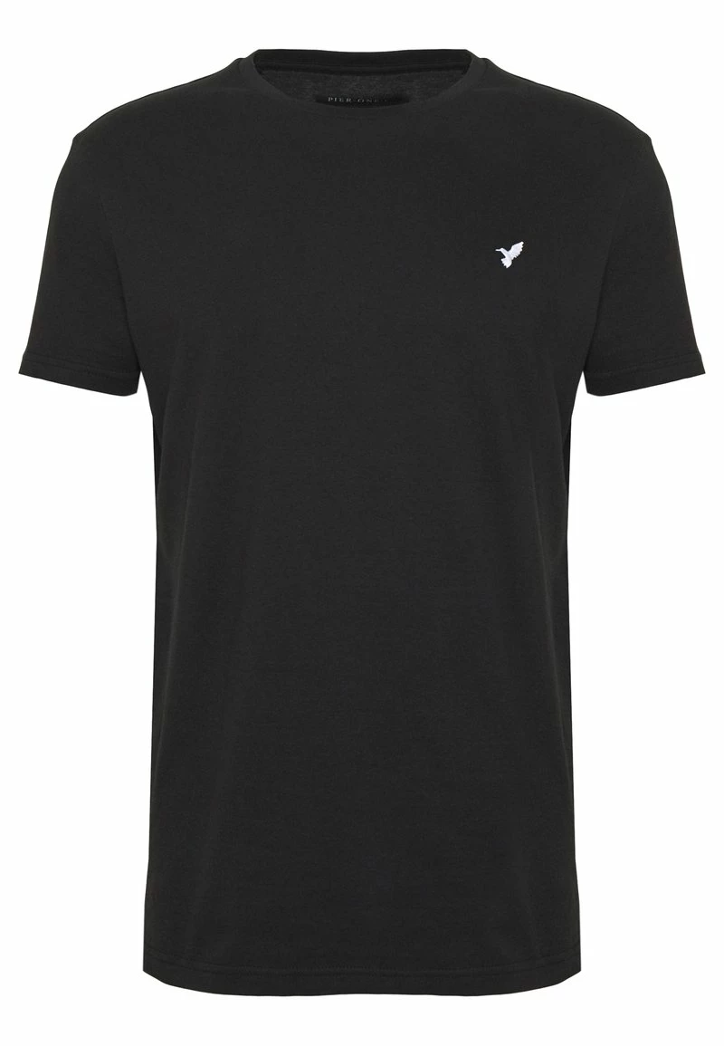 Pier One Hombre Camiseta Básica - Black 6 Pier One Hombre Camiseta Básica - Black - Imagen 4