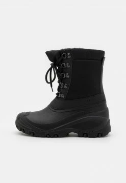 Pier One Unisexo UNISEX - Botas Para La Nieve - Black