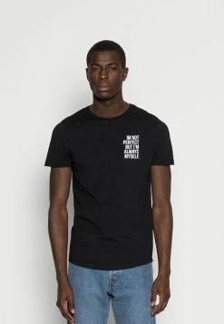 Pier One Hombre Camiseta Estampada - Black -PIER ONE Ventas bb371f8d17004727ac68b7f8c5d42d8e