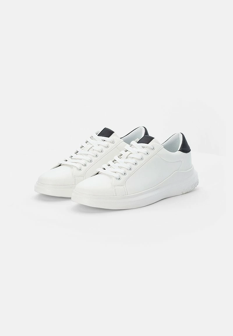 Pier One Unisexo Zapatillas - White Black 4 Pier One Unisexo Zapatillas - White Black - Imagen 2