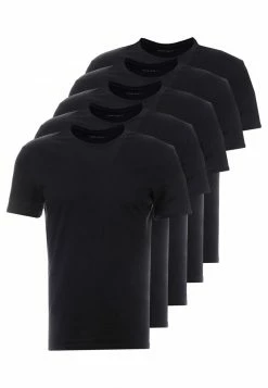 Pier One Hombre 5 PACK - Camiseta Básica - Black 10 Pier One Hombre 5 PACK - Camiseta Básica - Black -PIER ONE Ventas bd75c0059404493a970c9577d597937f