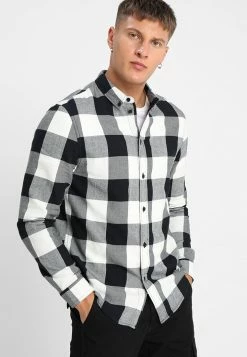 Pier One Hombre Camisa - Black/white
