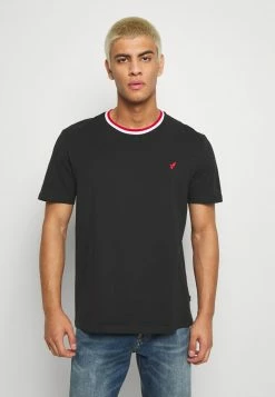 Pier One Hombre Camiseta Básica - Black