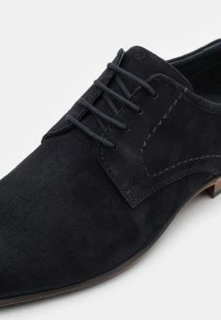 Pier One Hombre LEATHER - Zapatos Con Cordones - Blue -PIER ONE Ventas c15851aa3db94e47acfd7e40907c7c40