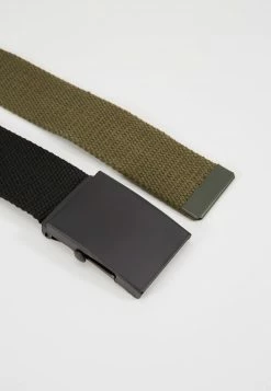 Pier One Unisexo UNISEX 2 PACK - Cinturón - Oliv/black -PIER ONE Ventas c3c8afa7499e4599b4752c309b32d866