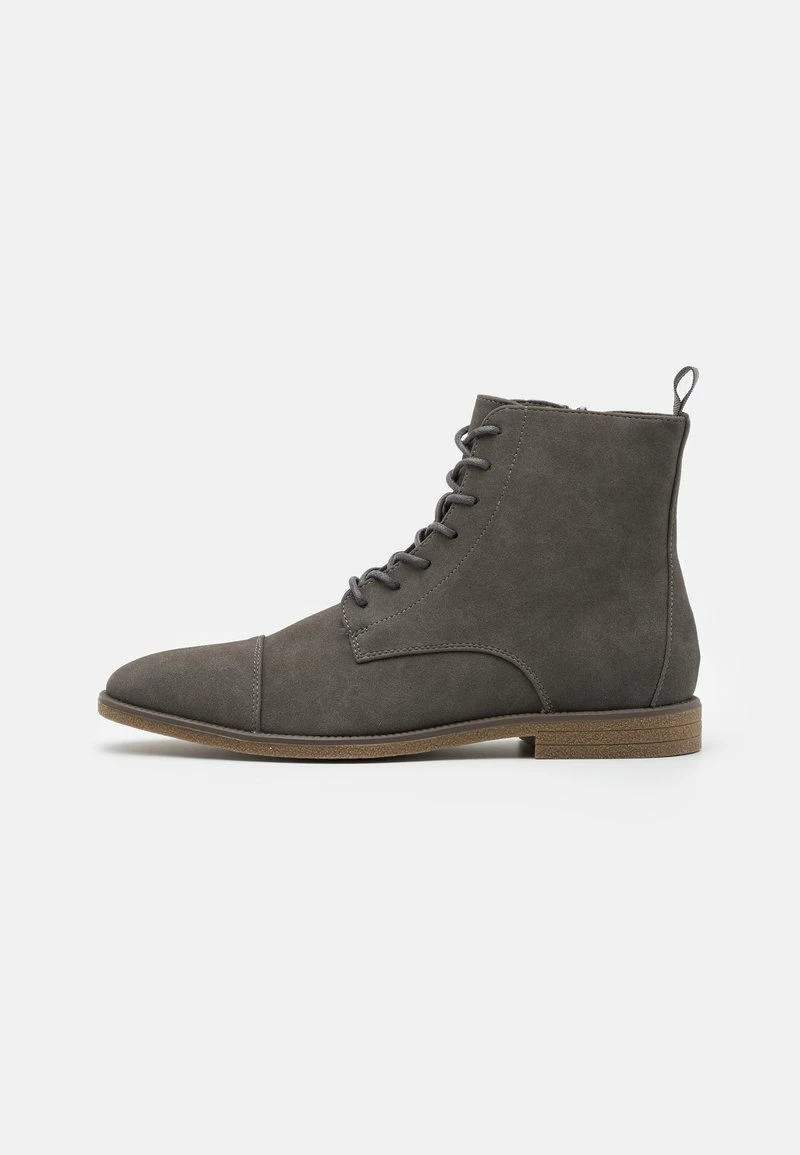Pier One Hombre Botines Con Cordones - Grey 3 Pier One Hombre Botines Con Cordones - Grey